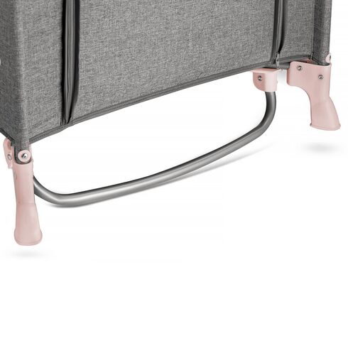 Patut pliant Kinderkraft Joy cu accesorii Pink, Culoare: Roz,poza 10