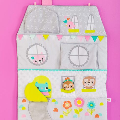 Salteluta de activitati & Casuta de papusi Floors of Fun Bright Starts,poza 9