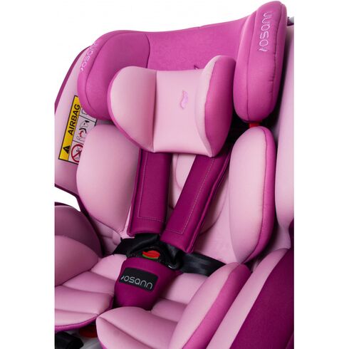 Scaun auto New One 360° Pixel Berry 0-36 kg Osann, Culoare: Roz, Grupa: 0-36kg (0 luni - 12 ani) - poza 6 - ExclusivMAG.ro