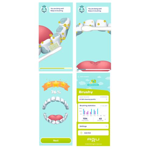 Periuta pentru dinti electrica SMART AGU SKT6,poza 5