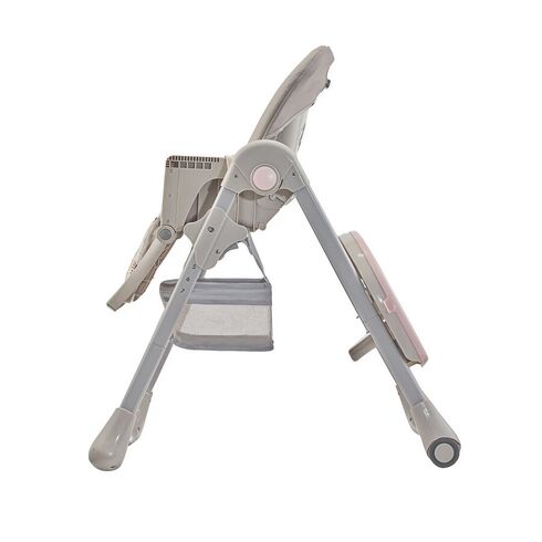 Scaun de masa Tastee Kinderkraft Pink Leaf, Culoare: Roz,poza 6