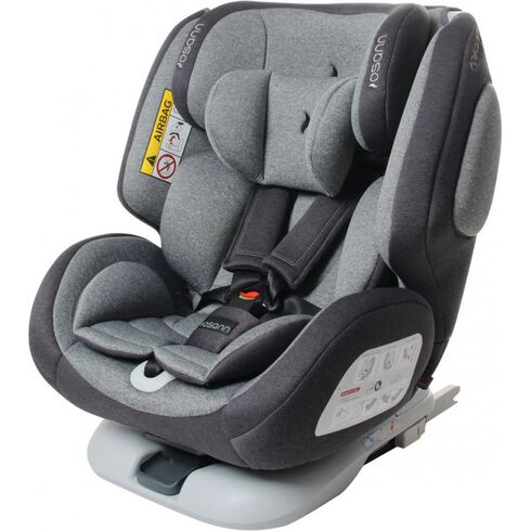 Scaun auto New One 360° Univers Grey 0-36 kg Osann, Culoare: Gri, Grupa: 0-36kg (0 luni - 12 ani)