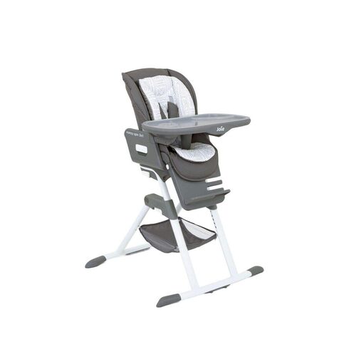 Scaun de masa Mimzy Spin 3 in 1 Tile Joie, Culoare: Alb/Gri