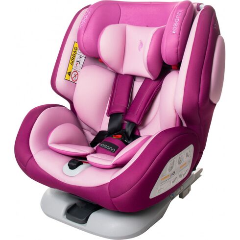 Scaun auto New One 360° Pixel Berry 0-36 kg Osann, Culoare: Roz, Grupa: 0-36kg (0 luni - 12 ani)  - ExclusivMAG.ro