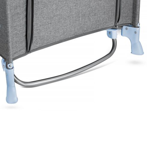 Patut pliant Kinderkraft Joy cu accesorii Blue, Culoare: Blue,poza 15