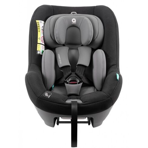 Scaun auto rotativ i-Size Mettro Hub, Dawn Grey 40-105 cm Apramo, Culoare: Gri, Grupa: 0-18kg (0 luni - 4 ani),poza 2