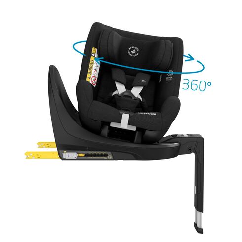 Scaun auto Stone I-Size Maxi-Cosi Authentic Black, Culoare: Negru, Grupa: 0-18kg (0 luni - 4 ani),poza 4