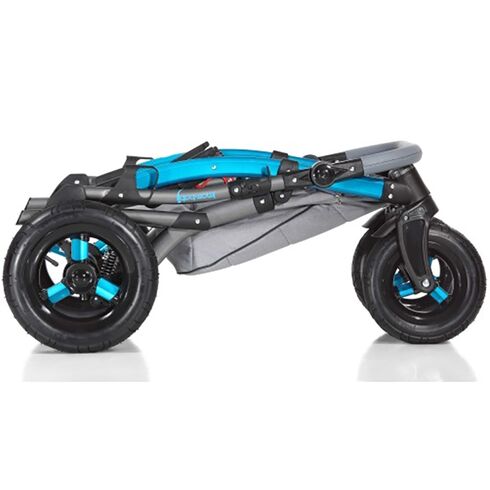 Carucior copii 2 in 1 cu landou Knorr-Baby Volkswagen Polo Albastru, Culoare: Albastru,poza 5