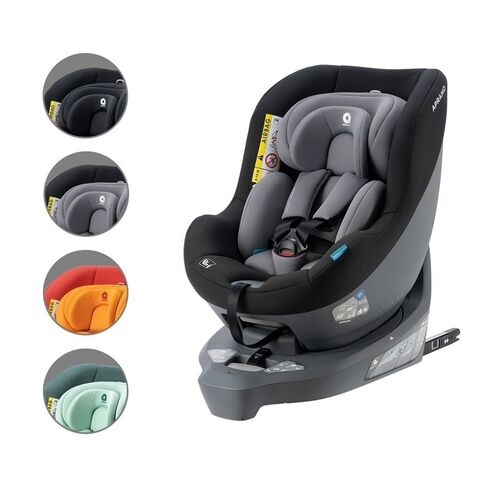 Scaun auto rotativ i-Size Mettro Hub, Dawn Grey 40-105 cm Apramo, Culoare: Gri, Grupa: 0-18kg (0 luni - 4 ani),poza 14