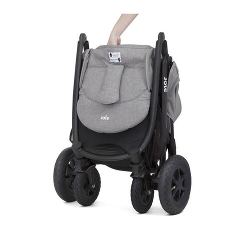 Carucior Joie Multifunctional Litetrax 4 Air Gray Flannel, Culoare: Gri,poza 5