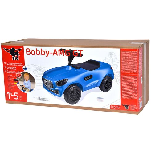 Masinuta de impins Big Bobby Mercedes Benz AMG GT Blue - poza 6 - ExclusivMAG.ro