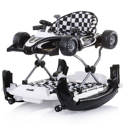 Premergator Chipolino Racer 4 in 1 Black White, Culoare: Alb/Negru,poza 3  - ExclusivMAG.ro Premergator Chipolino Racer 4 in 1 Black White, Culoare: Alb/Negru,poza 3