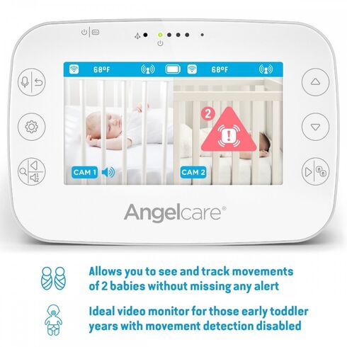 Angelcare AC327 Videofon si Monitor de miscare cu placa de detectie wireless,poza 5