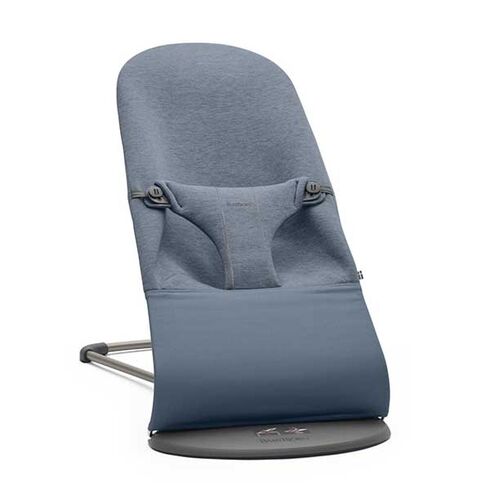 Balansoar BabyBjorn Bliss Dove Blue, 3D Jersey, Culoare: Blue