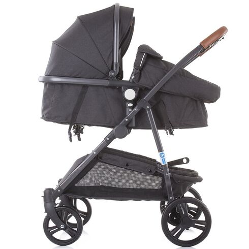 Carucior gemeni Chipolino Duo Smart 2 in 1 Mist, Culoare: Gri - poza 8 - ExclusivMAG.ro