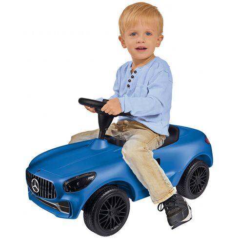 Masinuta de impins Big Bobby Mercedes Benz AMG GT Blue - poza 5 - ExclusivMAG.ro