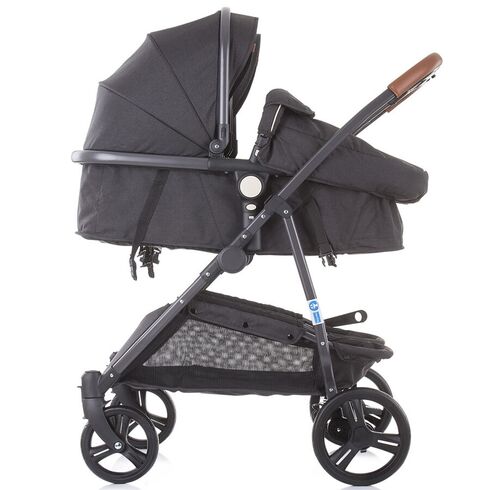 Carucior gemeni Chipolino Duo Smart 2 in 1 Vanilla, Culoare: Crem - poza 8 - ExclusivMAG.ro