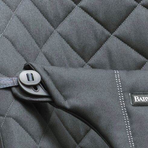 Balansoar BabyBjorn Bliss Anthracite, Mesh, Culoare: Gri,poza 5