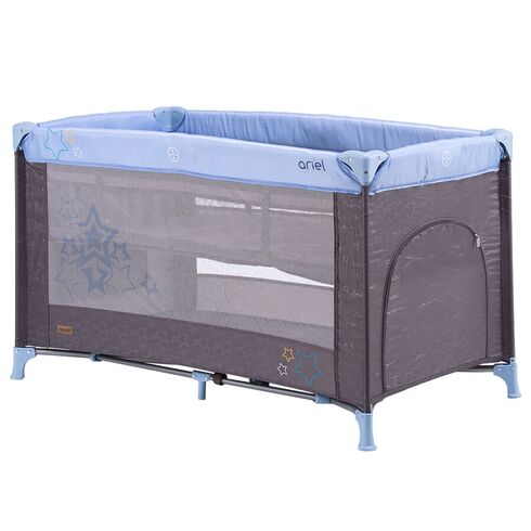 Patut pliabil Chipolino Ariel peony Blue, Culoare: Blue