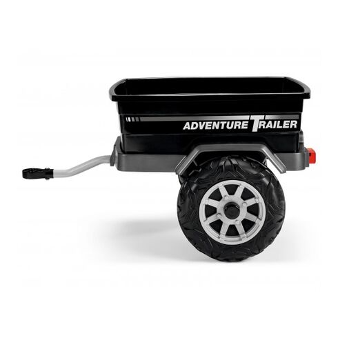 Remorca Peg Perego Gaucho Superpower - Gaucho Rock'in, 6 ani, Negru/Gri - poza 2 - ExclusivMAG.ro