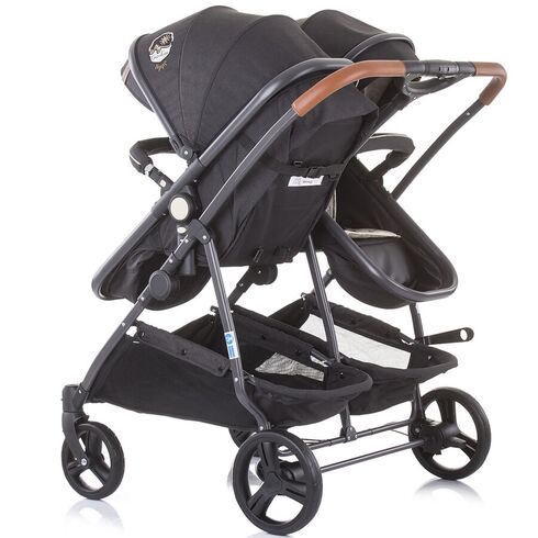 Carucior gemeni Chipolino Duo Smart 2 in 1 Vanilla, Culoare: Crem - poza 9 - ExclusivMAG.ro