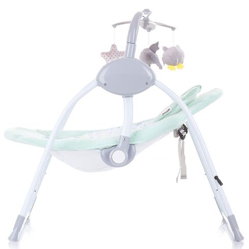 Leagan electric Chipolino Hug Mint, Culoare: Turcoaz,poza 3