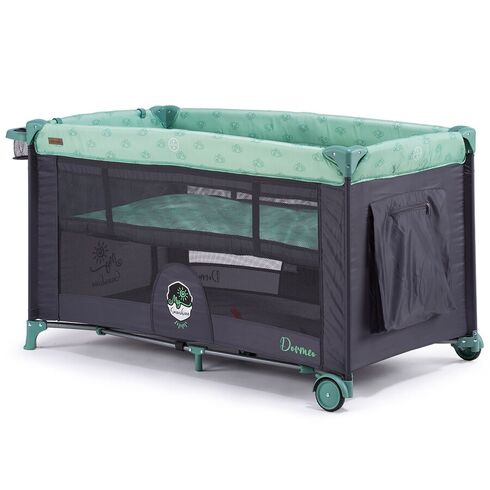 Patut pliabil Chipolino Dorme Mint, Culoare: Turcoaz,poza 3