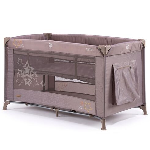 Patut pliabil Chipolino Ariel Latte, Culoare: Crem - poza 3 - ExclusivMAG.ro