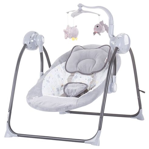 Leagan electric Chipolino Hug Mist, Culoare: Gri