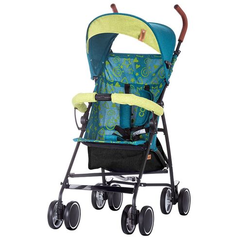 Carucior sport Chipolino Coco Ocean Linen, Culoare: Verde  - ExclusivMAG.ro