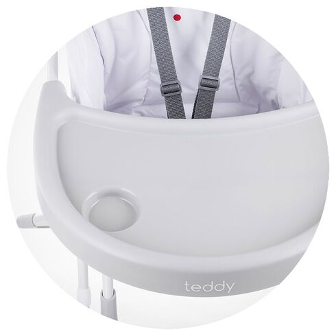 Scaun de masa Chipolino Teddy Mist, Culoare: Gri,poza 6