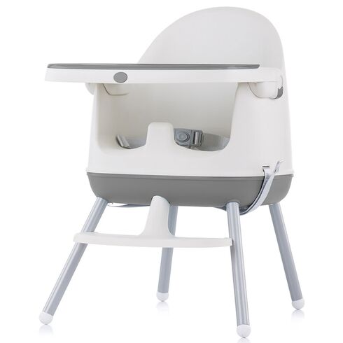 Scaun de masa Chipolino Pudding 3 in 1 Grey, Culoare: Gri,poza 4