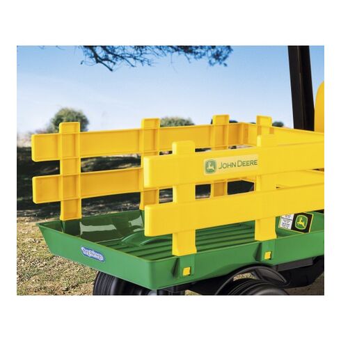 Remorca Peg Perego John Deere, 3 ani+, Verde / Galben - poza 3 - ExclusivMAG.ro