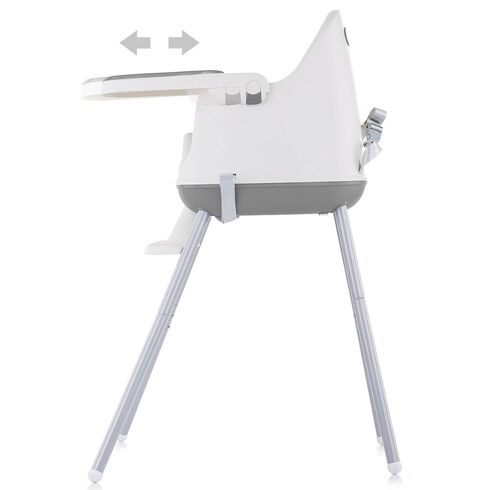 Scaun de masa Chipolino Pudding 3 in 1 Grey, Culoare: Gri,poza 3