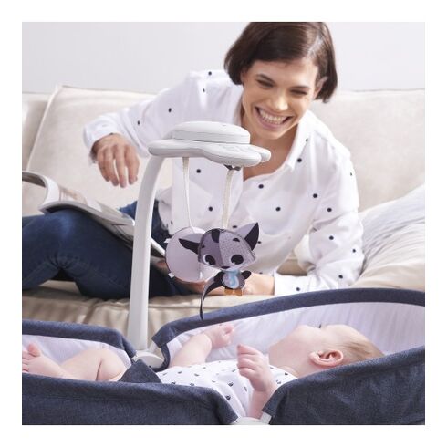 Sezlong 3 in 1 Tiny Love Rocker Napper, 0 luni +, Albastru cu Alb,poza 6