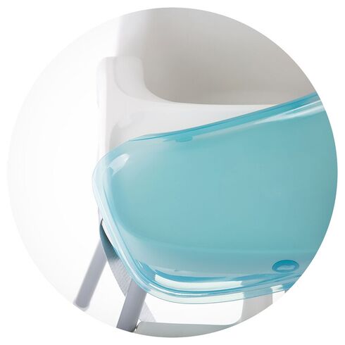 Scaun de masa Chipolino Pudding 3 in 1 Peony Blue, Culoare: Blue,poza 8