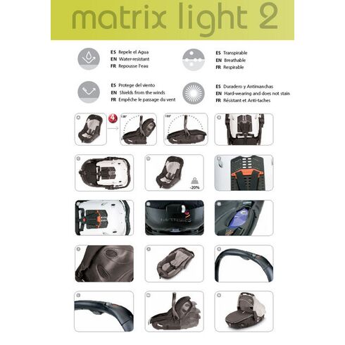 Scaun auto si landou Jane Matrix Light 2 Red Beign, Culoare: Rosu, Grupa: 0-13kg (0 luni - 12 luni),poza 3