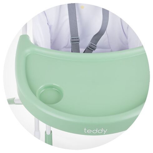 Scaun de masa Chipolino Teddy Lime, Culoare: Verde,poza 6