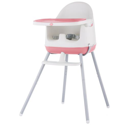 Scaun de masa Chipolino Pudding 3 in 1 Peony Pink, Culoare: Roz