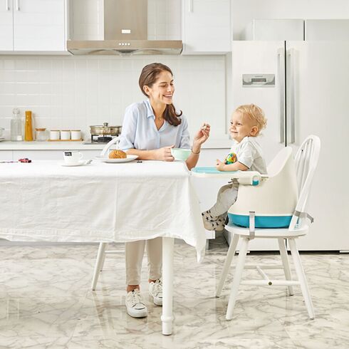 Scaun de masa Chipolino Pudding 3 in 1 Peony Blue, Culoare: Blue,poza 9