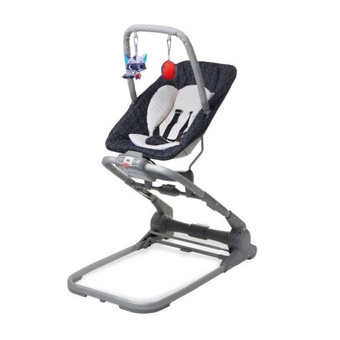 Sezlong 3 in 1 Aproape de mine, Negru, Tiny Love