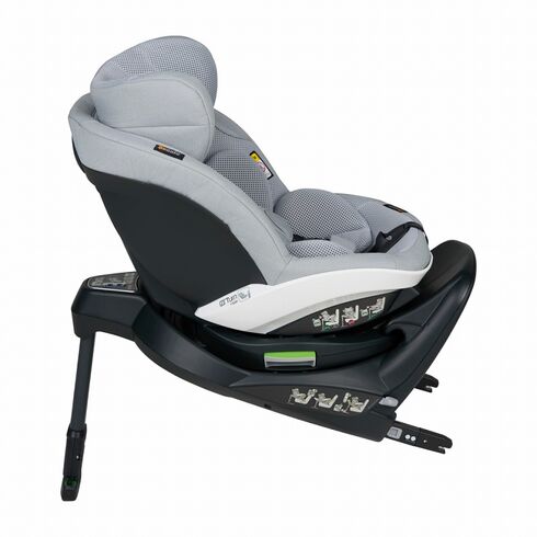 Scaun auto rotativ BeSafe iZi Turn i-Size Peak Mesh, Culoare: Gri deschis, Grupa: 61-105cm (4luni - 4ani) - poza 3 - ExclusivMAG.ro