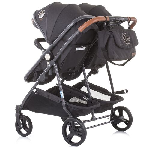 Carucior gemeni Chipolino Duo Smart 3 in 1 vanilla, Culoare: Crem - poza 11 - ExclusivMAG.ro