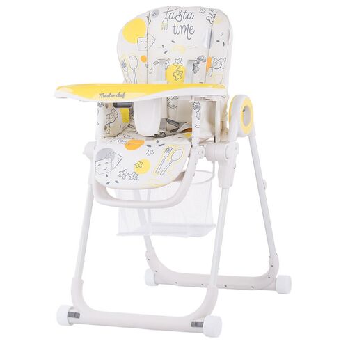 Scaun de masa Chipolino Master Chef citrus, Culoare: Galben