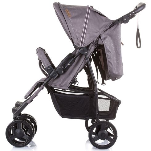 Carucior gemeni Chipolino Maxi Mix asphalt, Culoare: Gri - poza 5 - ExclusivMAG.ro
