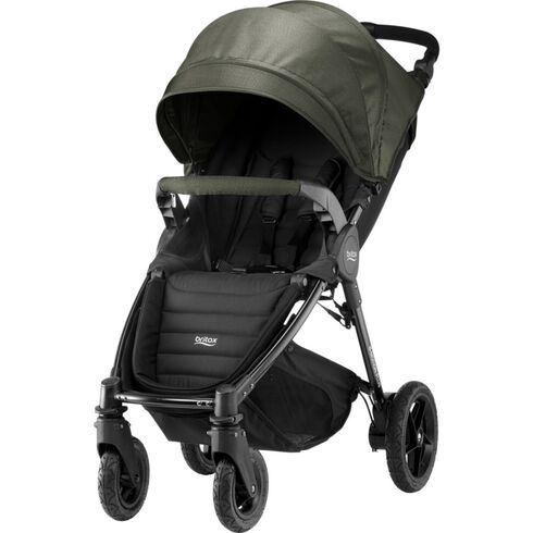 Carucior B-Agile 4 PLUS Olive Denim - Britax, Culoare: Verde