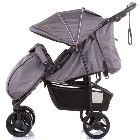 Carucior gemeni Chipolino Maxi Mix asphalt, Culoare: Gri - poza 6 - ExclusivMAG.ro