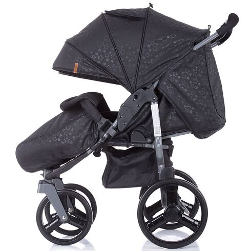 Carucior gemeni Chipolino Twix onyx, Culoare: Negru - poza 6 - ExclusivMAG.ro