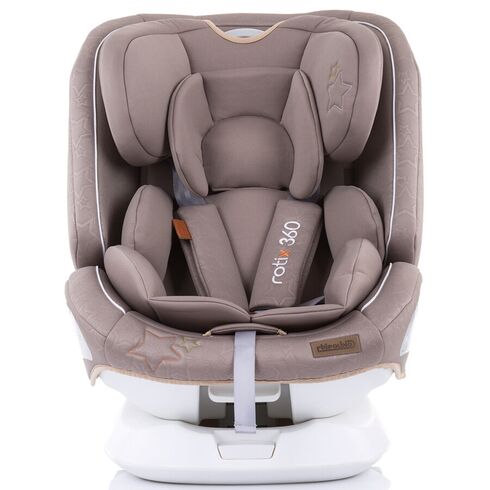 Scaun auto Chipolino Rotix 0-36 kg Latte cu sistem Isofix, Culoare: Crem, Grupa: 0-36kg (0 luni - 12 ani),poza 3