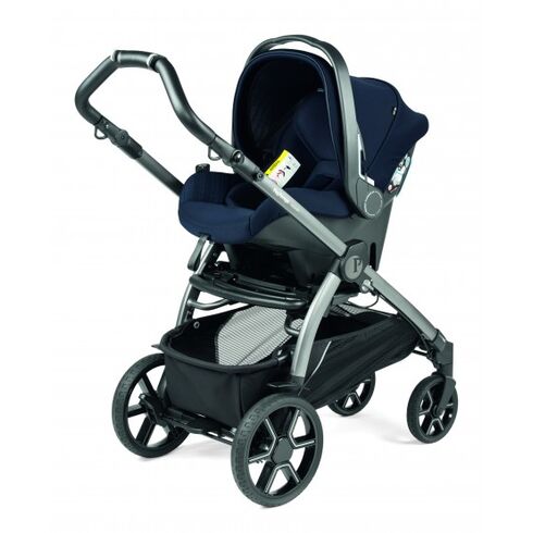 Carucior 3 in 1 Peg Perego Book, Primoviaggio SL, 0 - 22 kg, Eclipse, Bleumarin, Culoare: Albastru,poza 4